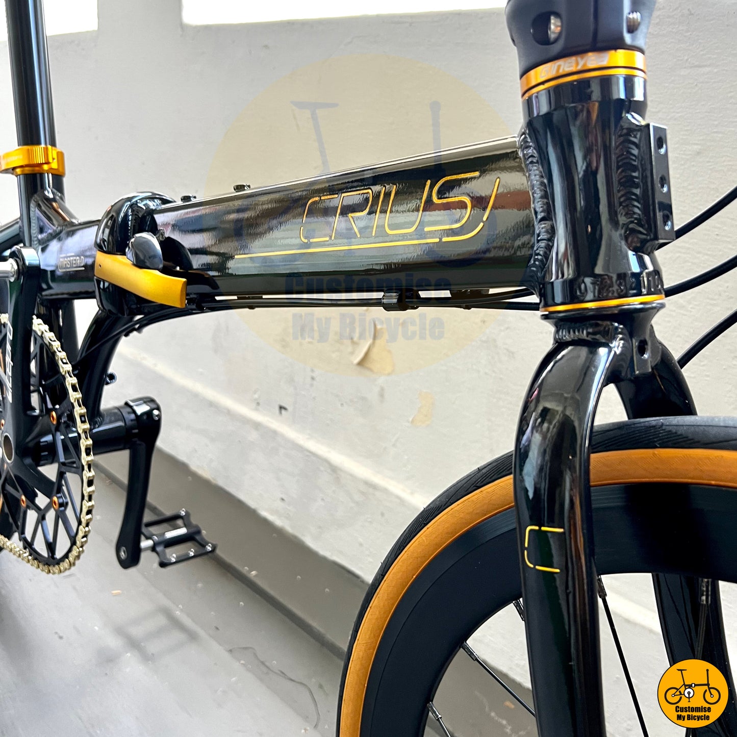 Crius Master 22-Inch Folding Bicycle β A Fnhon Blast Rival with Pro-Grade Components