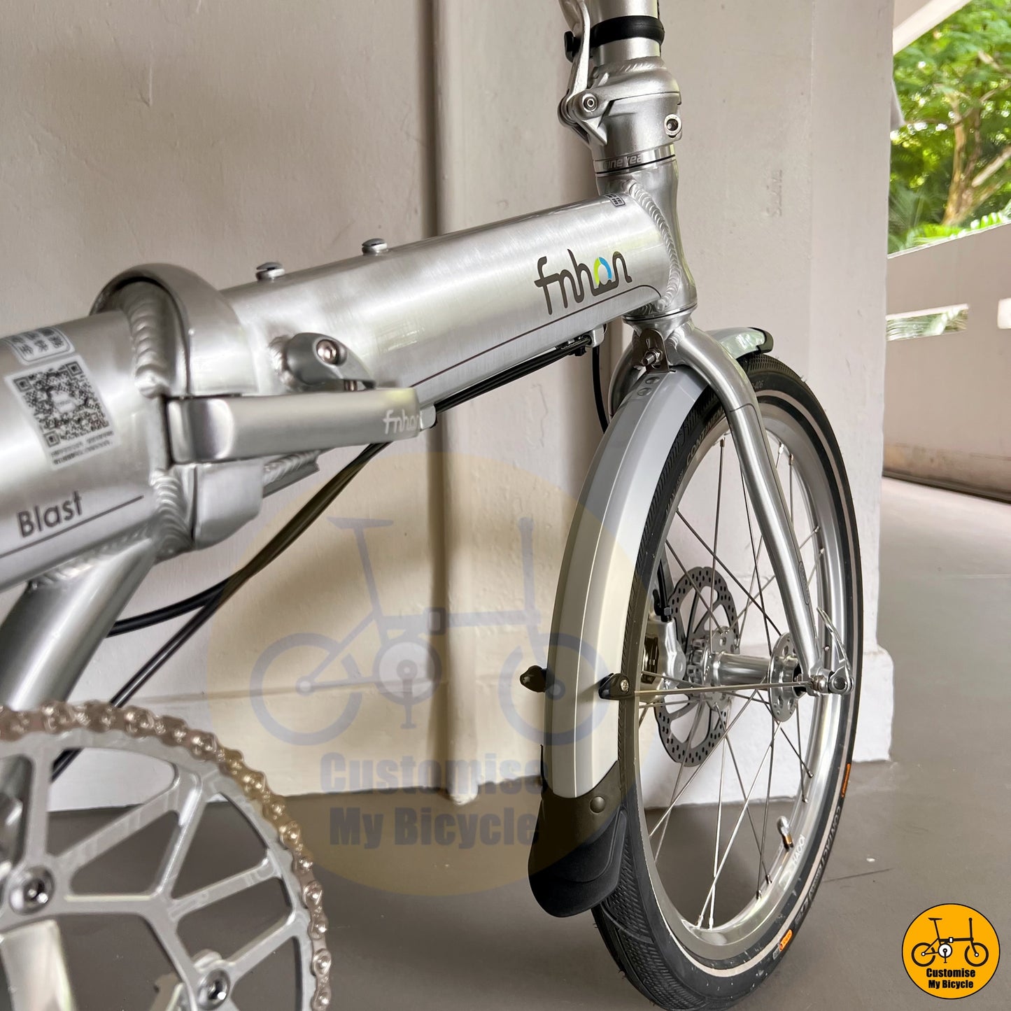 Lightweight & Sleek Fnhon Blast 22-Inch Folding Bike β Perfect for Everyday Commuting