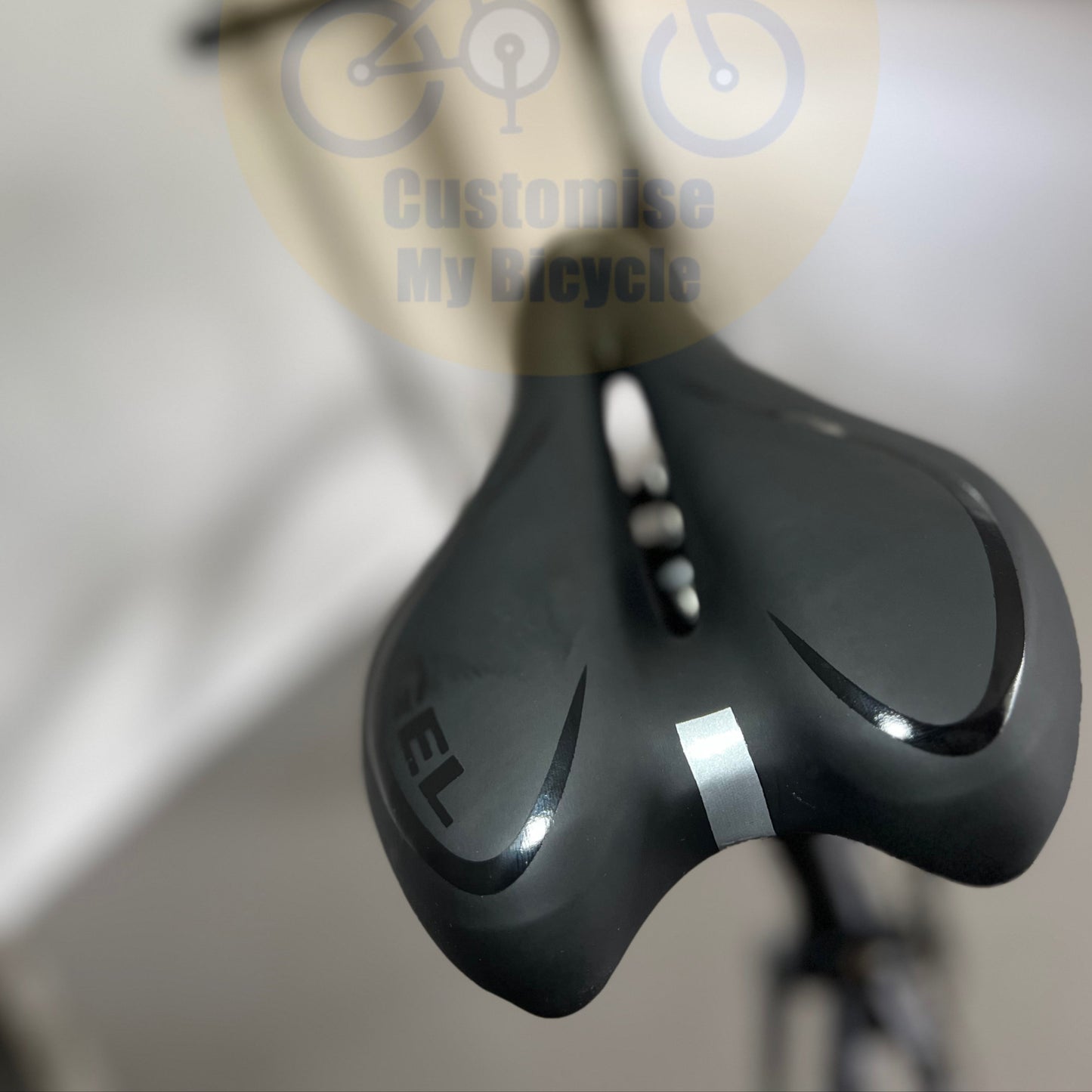 Black stylish saddle on Fnhon Blast 22-Inch Folding Bicycle β V-Brake & High-Performance Features for City Rides