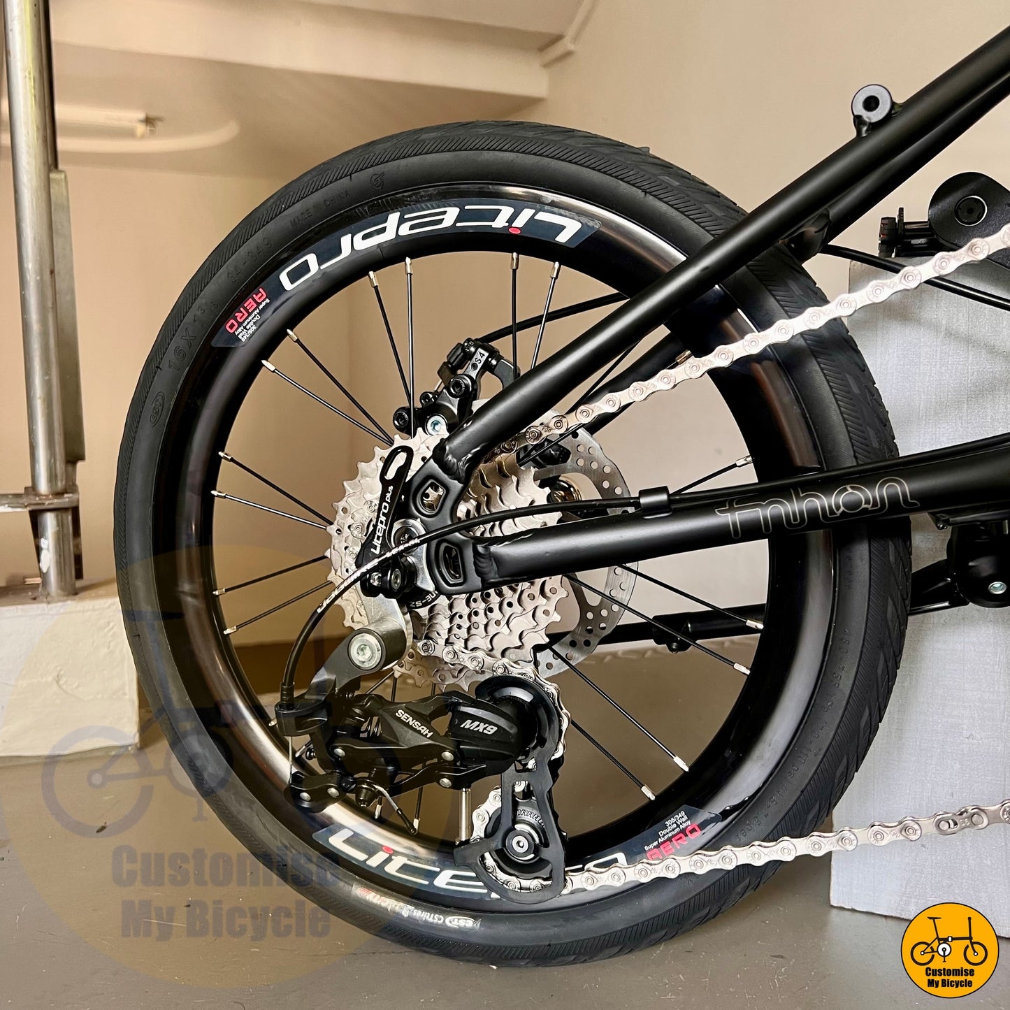 Fnhon Zephyr 18β β’ Sensah 9s β’ Matte Black