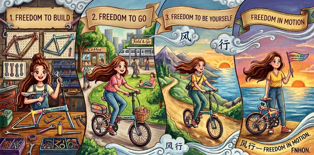 FNHON Brand Story | Freedom In Motion