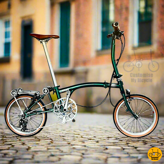 Crius Trifold 18-inch Compact Foldie – Classic City Commuter with Timeless Design
