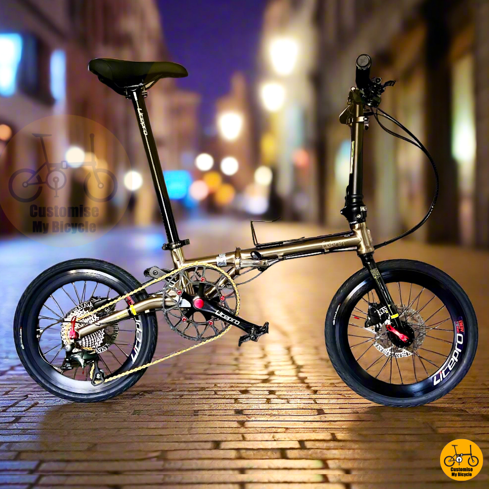 Fnhon Gust 18” • Shimano 10s • Titanium Gold