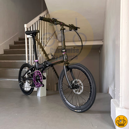 A Stylish Ride – Crius Master 22-Inch Folding Bike with a Durable & Compact Build
