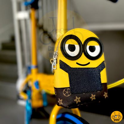 Minion Yellow Crius Master 22-Inch Folding Bike – A Compact & Colorful Foldable Bicycle
