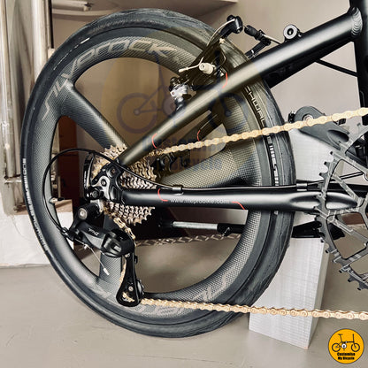 Silverock Carbon Trispokes Crius Master 22-Inch Foldable Bike – A Race-Ready Foldie
