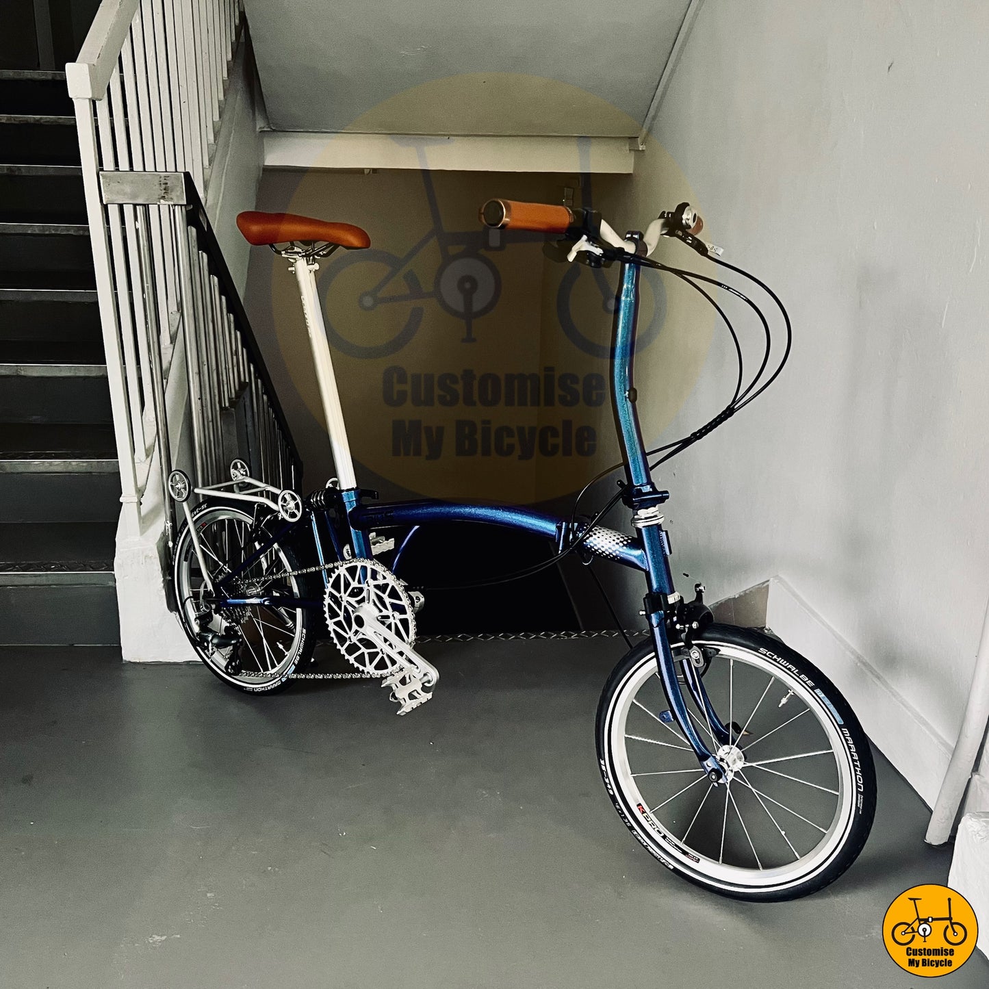 Crius Trifold 18-inch City Bike – Lightweight and Stylish Trifold Bicycle
