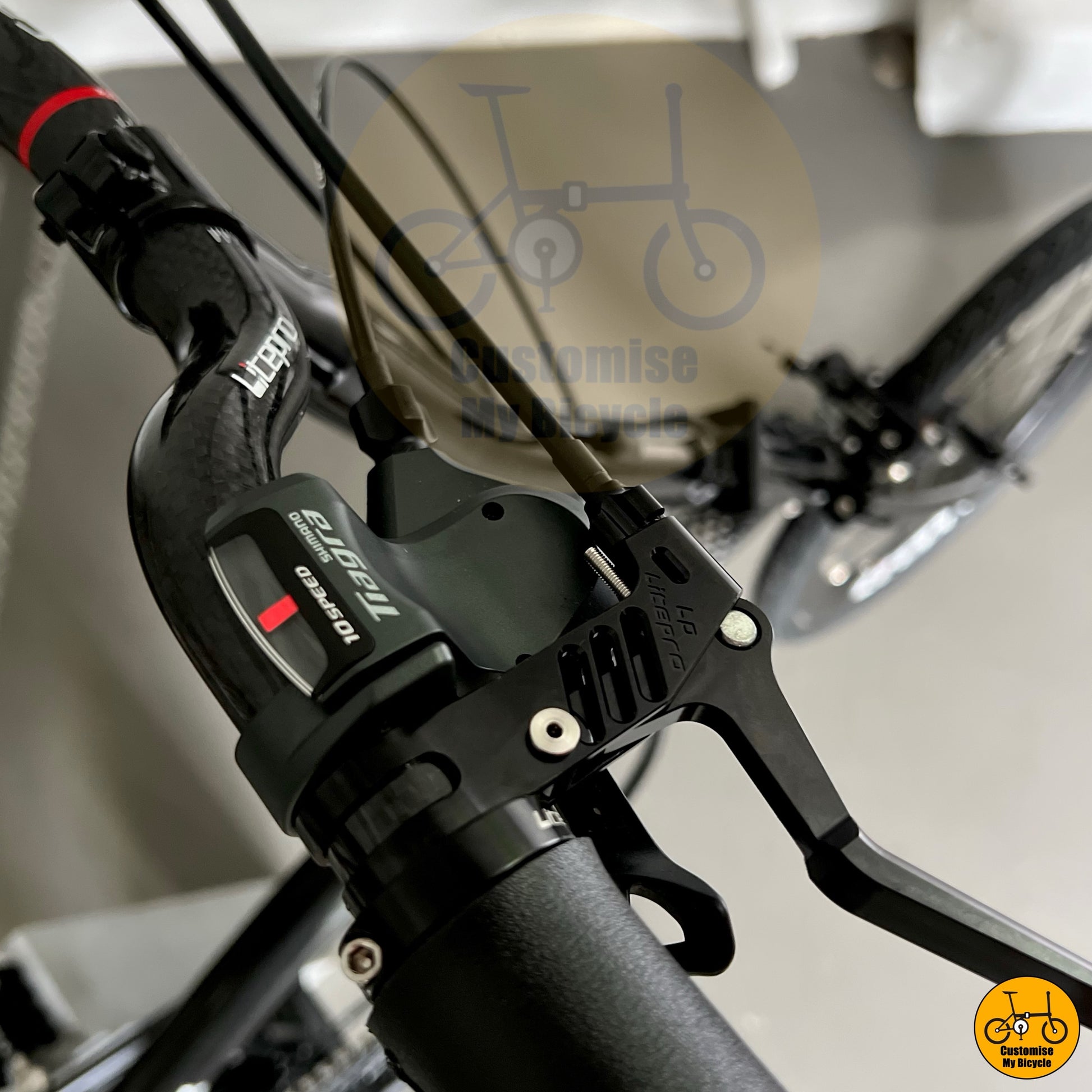 Crius Trifold 18-inch Folding Bike – Piano Black Frame, Smooth City Fold and Go
