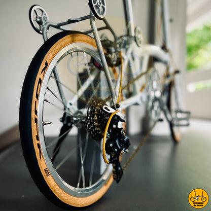 A stylish, elegant folding bike for daily commuting and leisure rides
