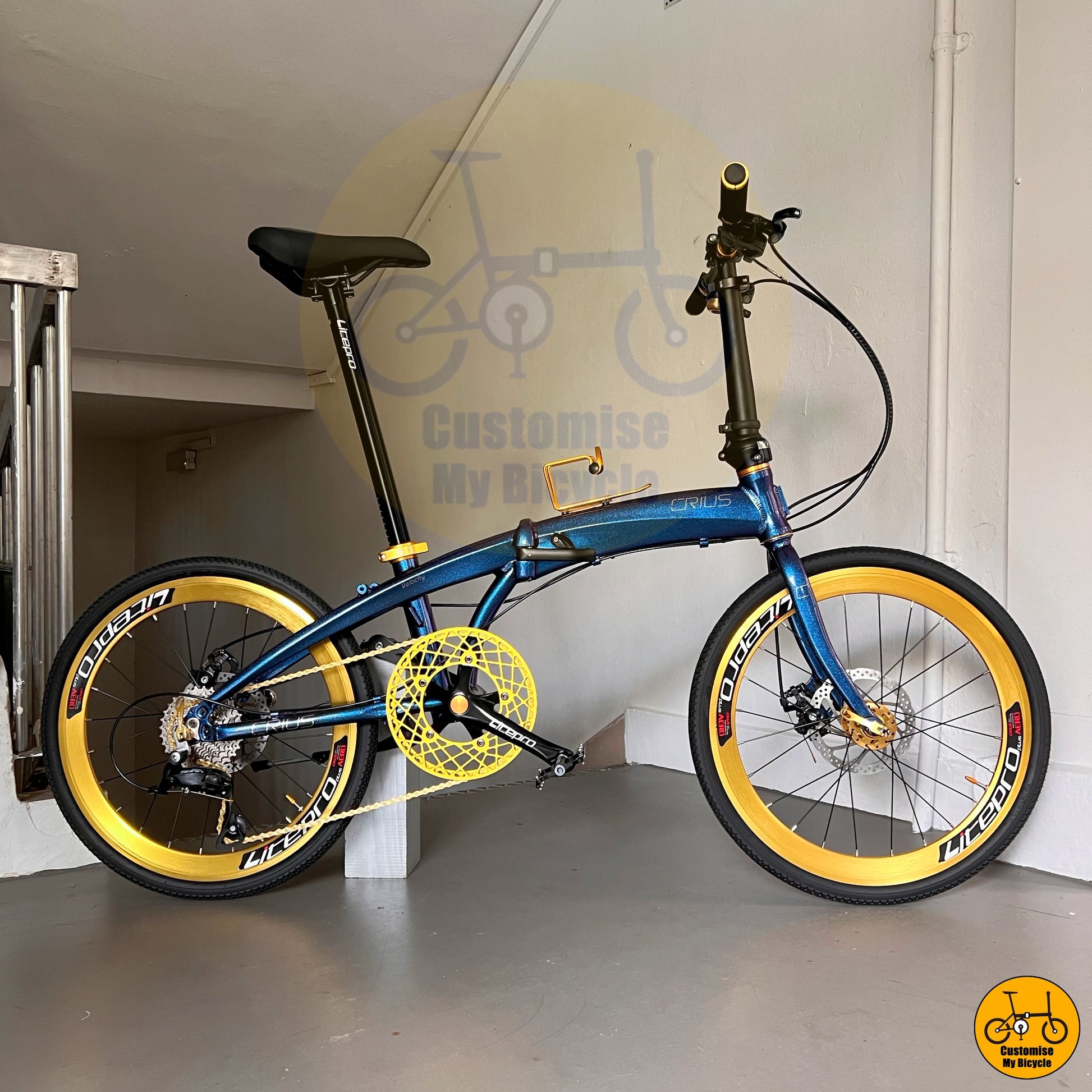 Customisable Foldable Bicycle – Designed for Comfort & Performance
