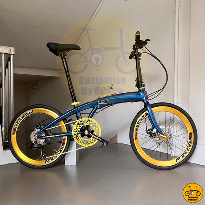 Customisable Foldable Bicycle – Designed for Comfort & Performance
