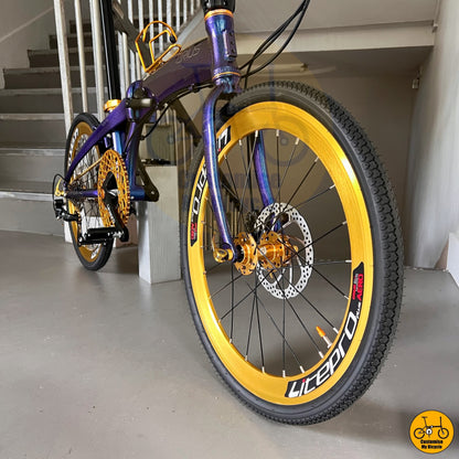 Singapore’s Popular Foldable Bicycle – Custom Crius Velocity 22”
