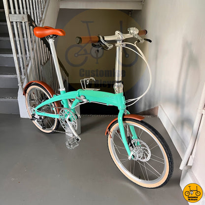 Crius Velocity 20-inch Folding Bike – Perfect for City Rides and Everyday Travel
