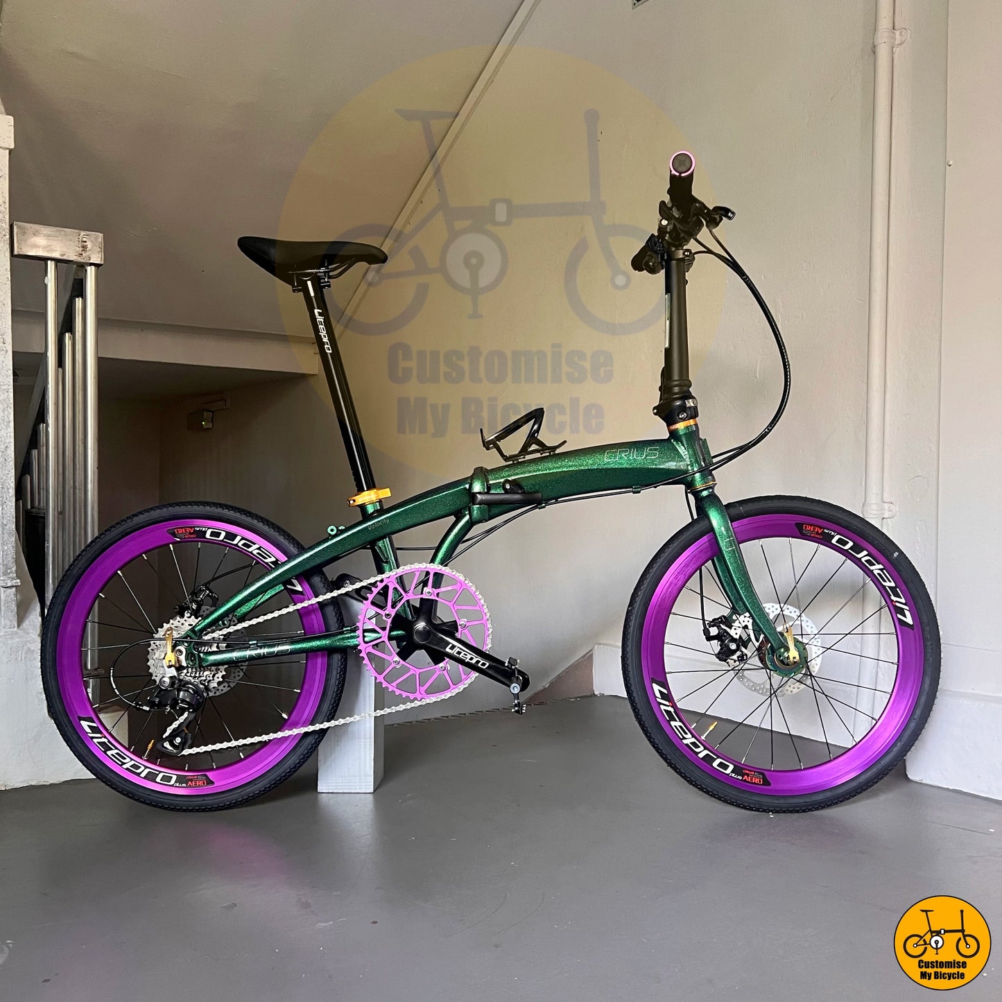 Crius Velocity 22-inch folding bike – the perfect alternative to Aceoffix and 3Sixty
