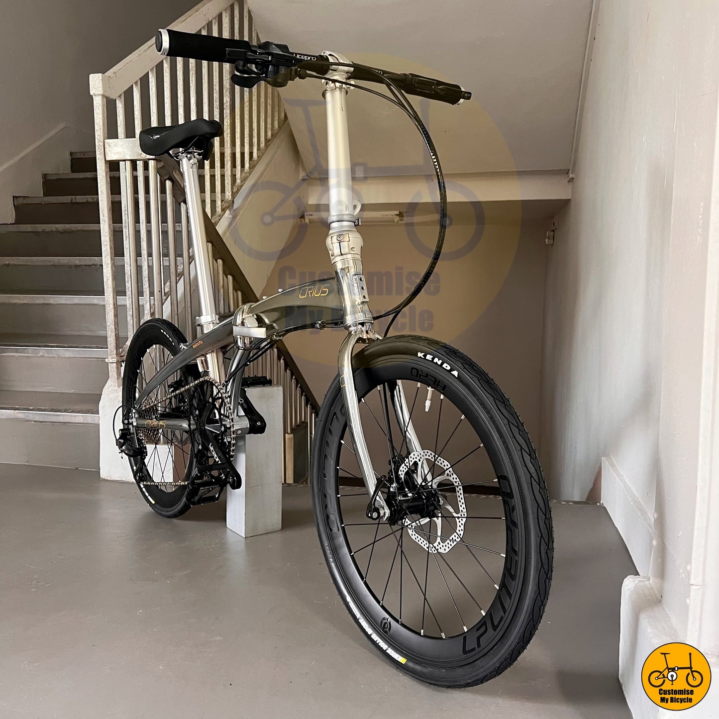 Crius Velocity 22-inch Foldie – Inspired by Terminator T1000, High-Performance Ride
