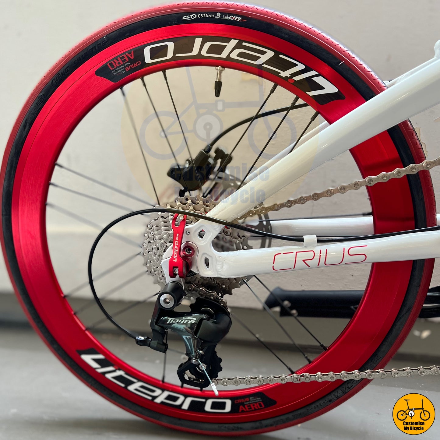Lightweight aero rims designed for high-speed cycling
