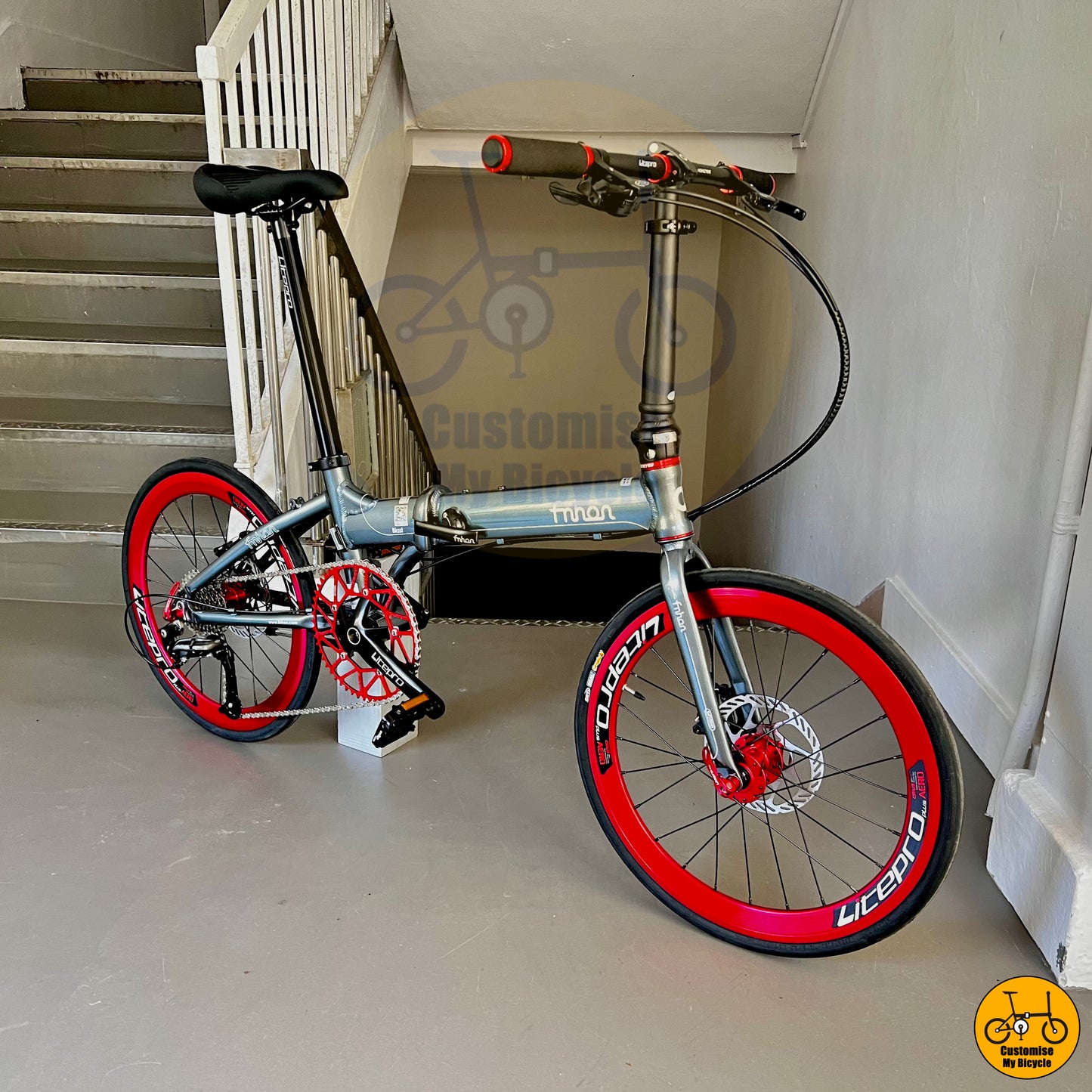 Fnhon Blast 22-Inch Folding Bike – High-Speed Commuting with a Unique Colorway
