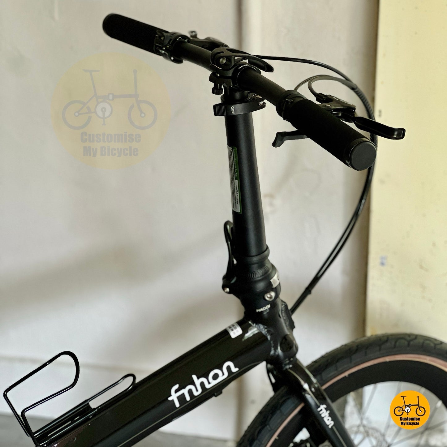 Fnhon Blast folding bike adjustable handle post compact foldable bicycle
