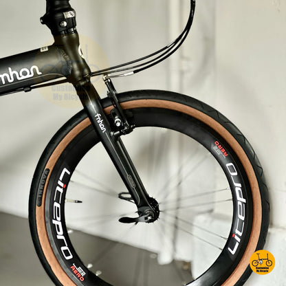 Litepro wheels on Fnhon Blast 20in Matte Black
