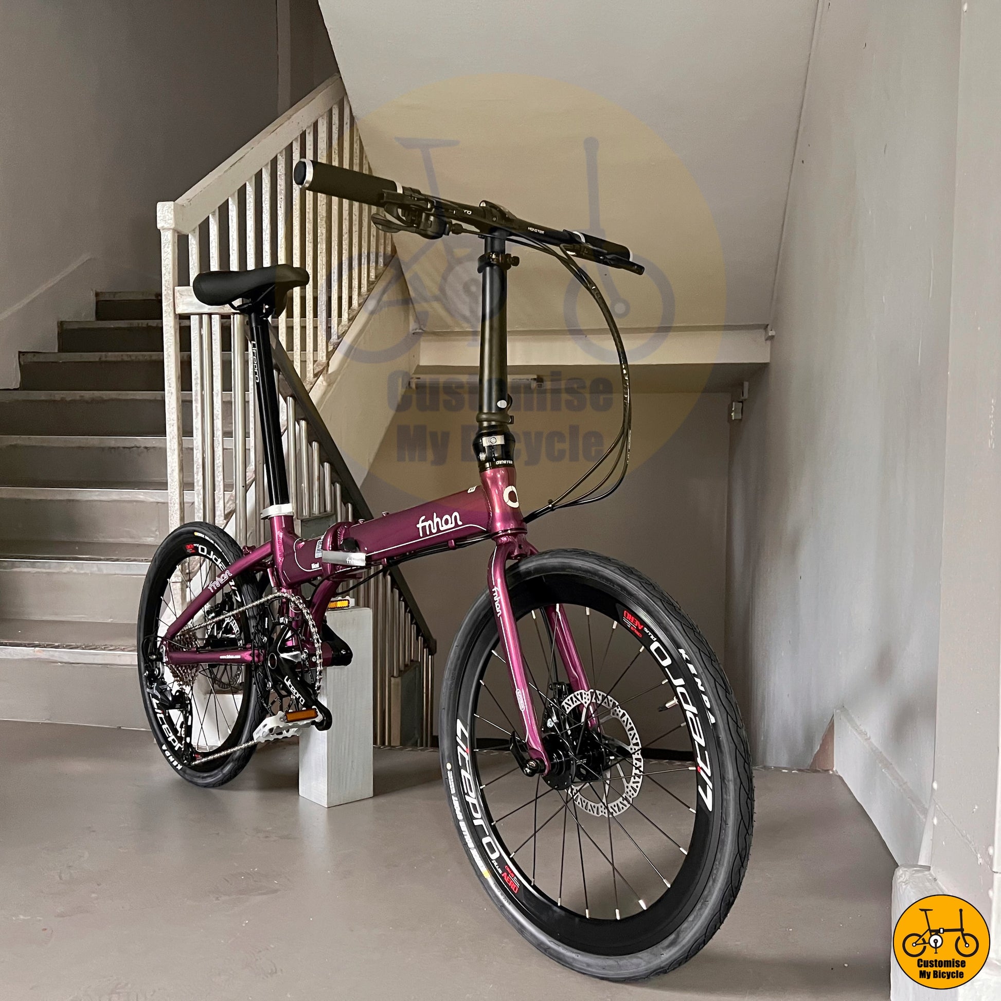 Fnhon Blast 22-Inch Foldable Bicycle – A Chic & Stylish Ride for City Explorers
