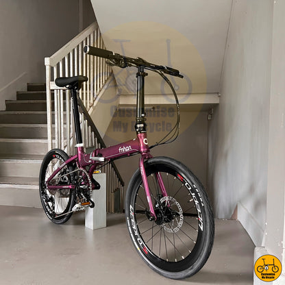 Fnhon Blast 22-Inch Foldable Bicycle – A Chic & Stylish Ride for City Explorers
