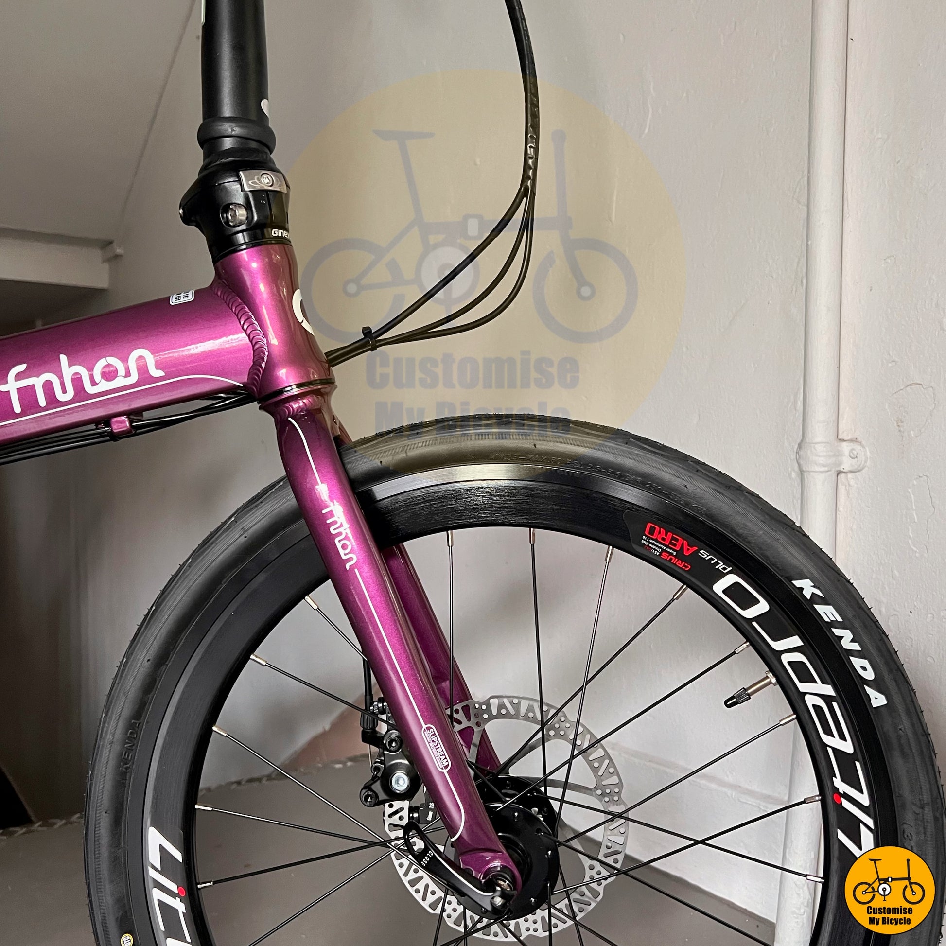 Lavender Fnhon Blast 22-Inch Foldie – A Smooth & Lightweight Ride for Everyday Use
