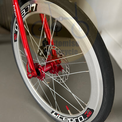 CST Speedway Tyres on Fnhon Blast 22-Inch Folding Bike – Compact, Fast & a True Rival to Brompton & Dahon
