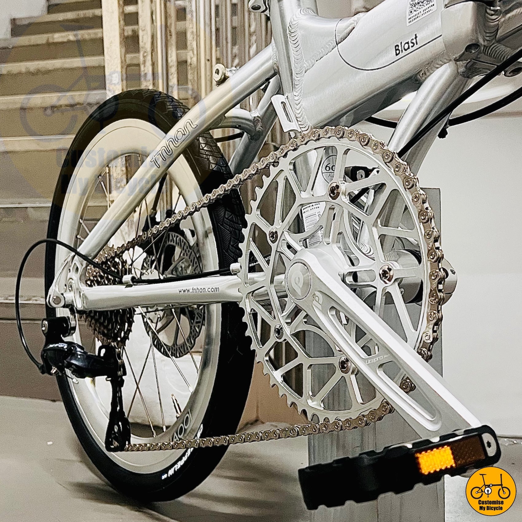 Fnhon Blast 20-Inch Folding Bicycle – A Smooth Ride with High-Quality Components
