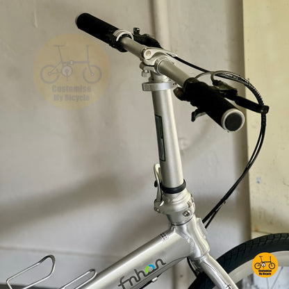 folding bicycle handlepost adjustment system compact commuting design