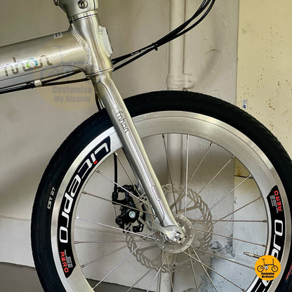folding bike portable design MRT friendly compact storage everyday commute