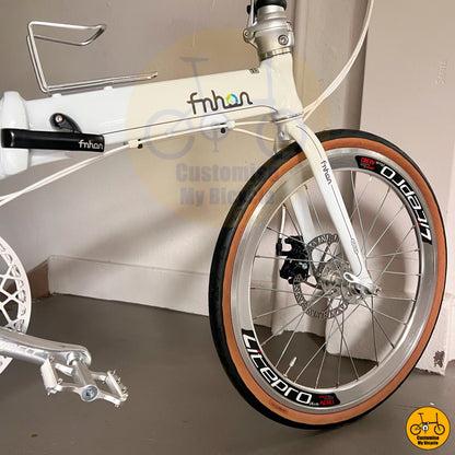 Disc Brake on Fnhon Blast 22-Inch Folding Bike – A Clean & Elegant Ride for City Cyclists
