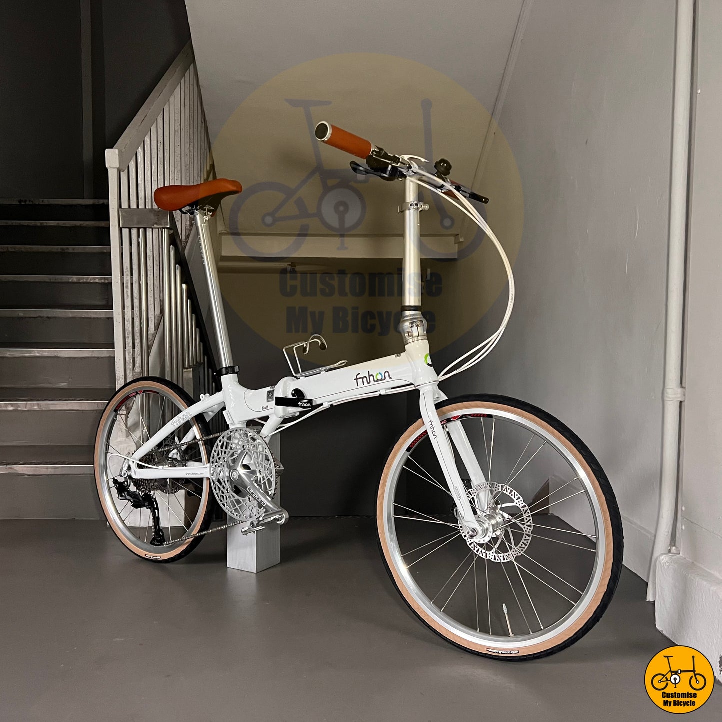 Retro-Inspired Fnhon Blast 22-Inch Folding Bike – Vintage Look, Modern Ride
