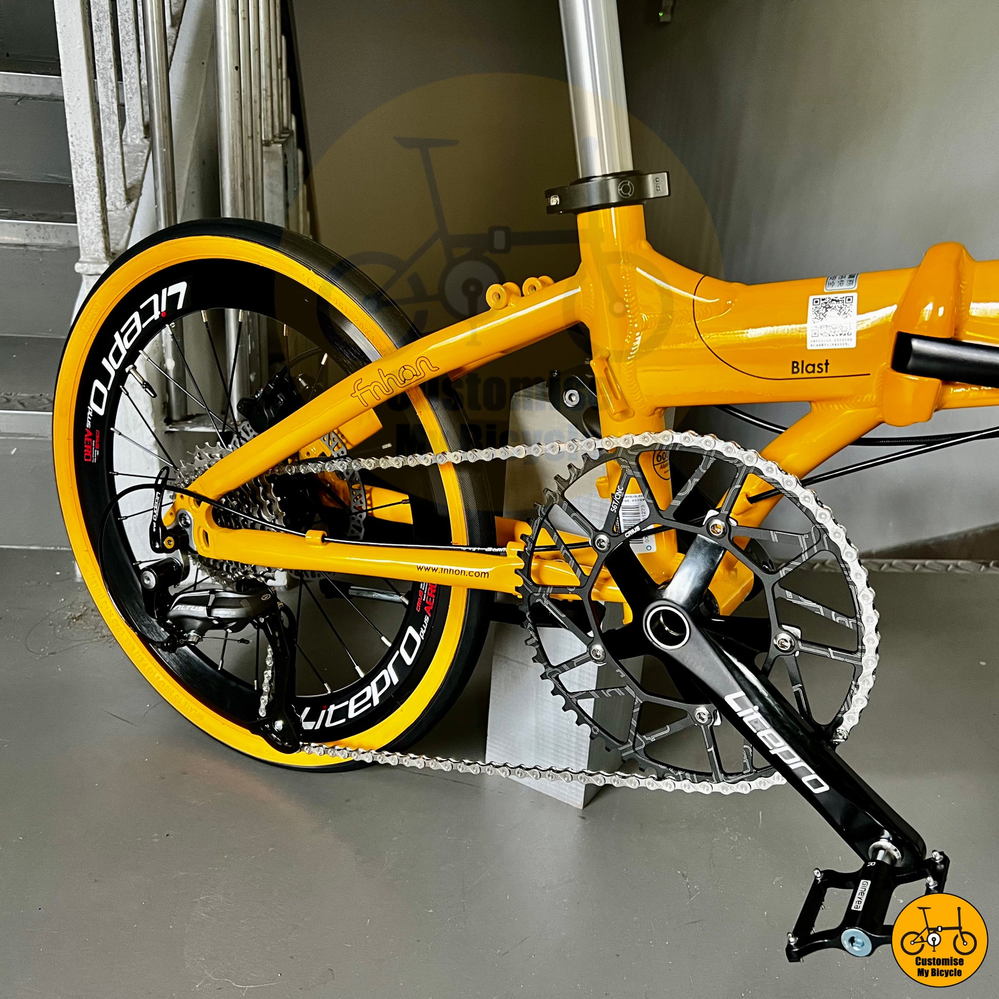 Fnhon Blast 20-Inch Foldable Bicycle – A Decathlon Btwin Alternative with Premium Features
