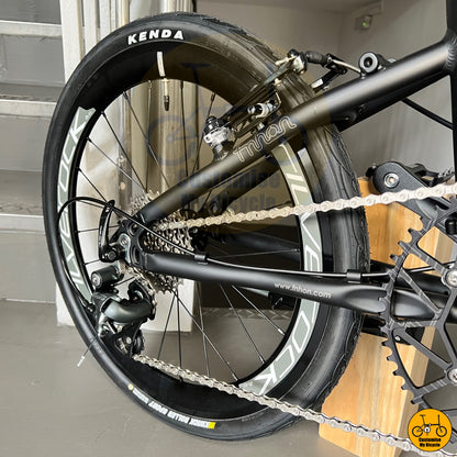 Shimano 10-Speed Tiagra Fnhon Blast 22-Inch Foldable Bicycle – Seamless Shifting for Speed
