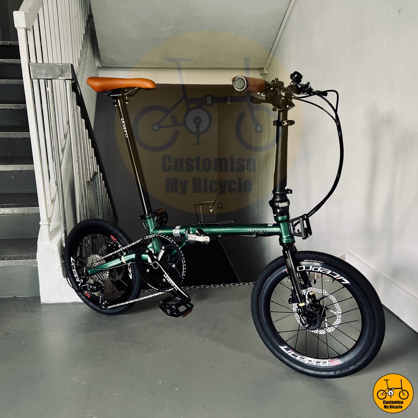 Fnhon Gust 18” • Shimano 9s • Emerald Green