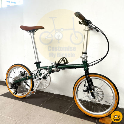 Fnhon Gust 18” • Shimano 9s • British Green