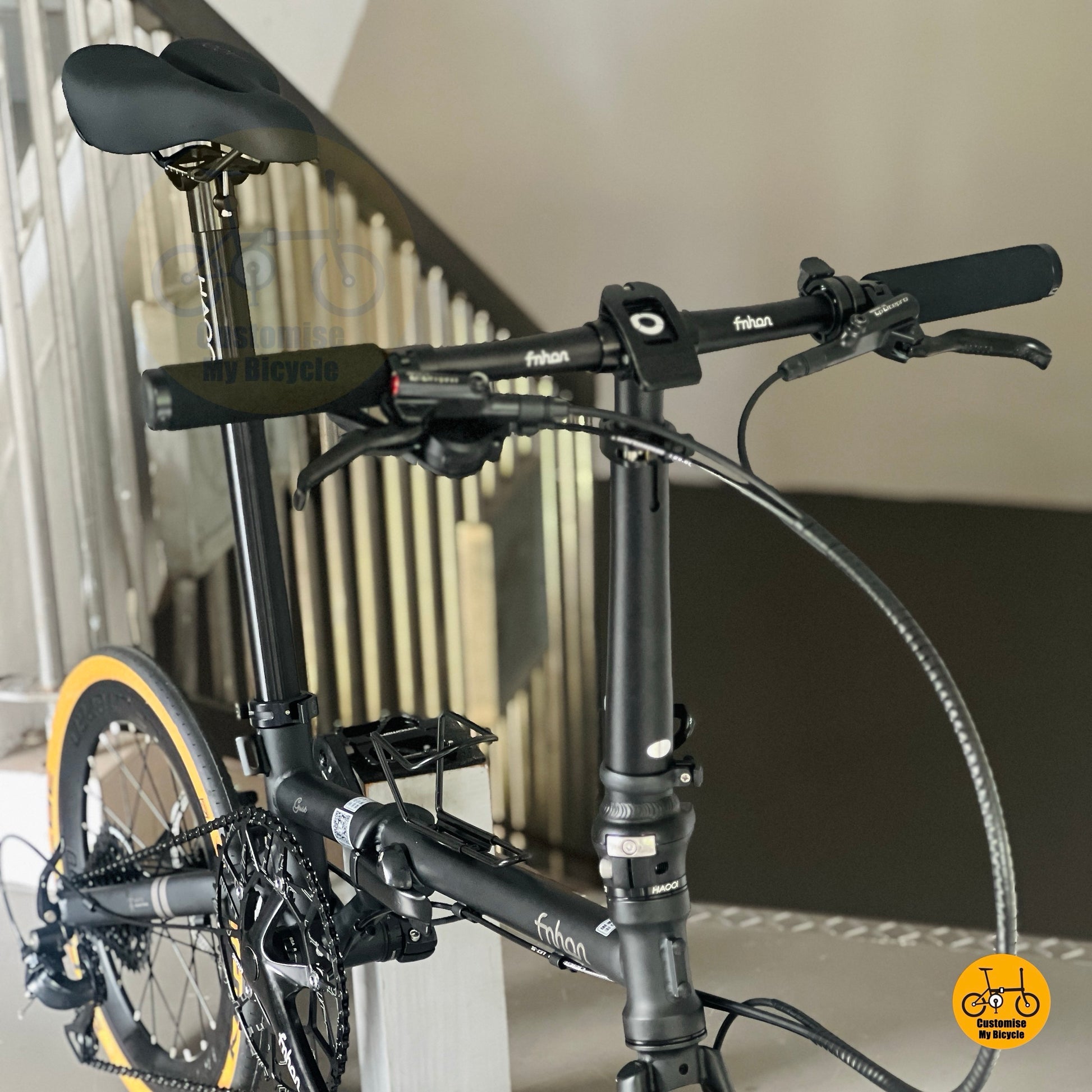 Portable foldable bicycle compact design MRT friendly folding bike Singapore commuting