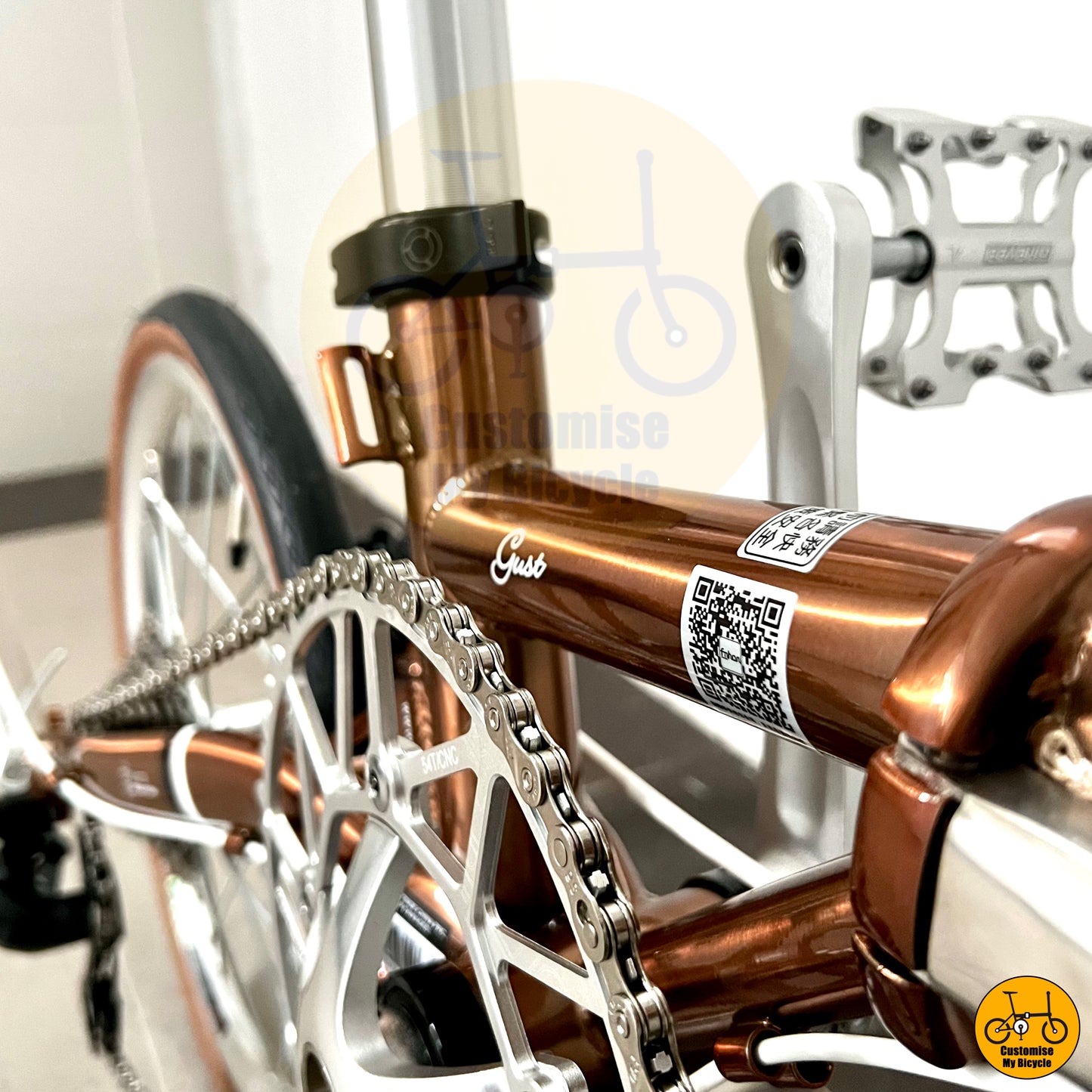 Fnhon Gust 18” • Shimano 9s • Rose Gold