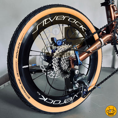 Fnhon Gust 18” • Shimano 10s • Rose Gold & Blue