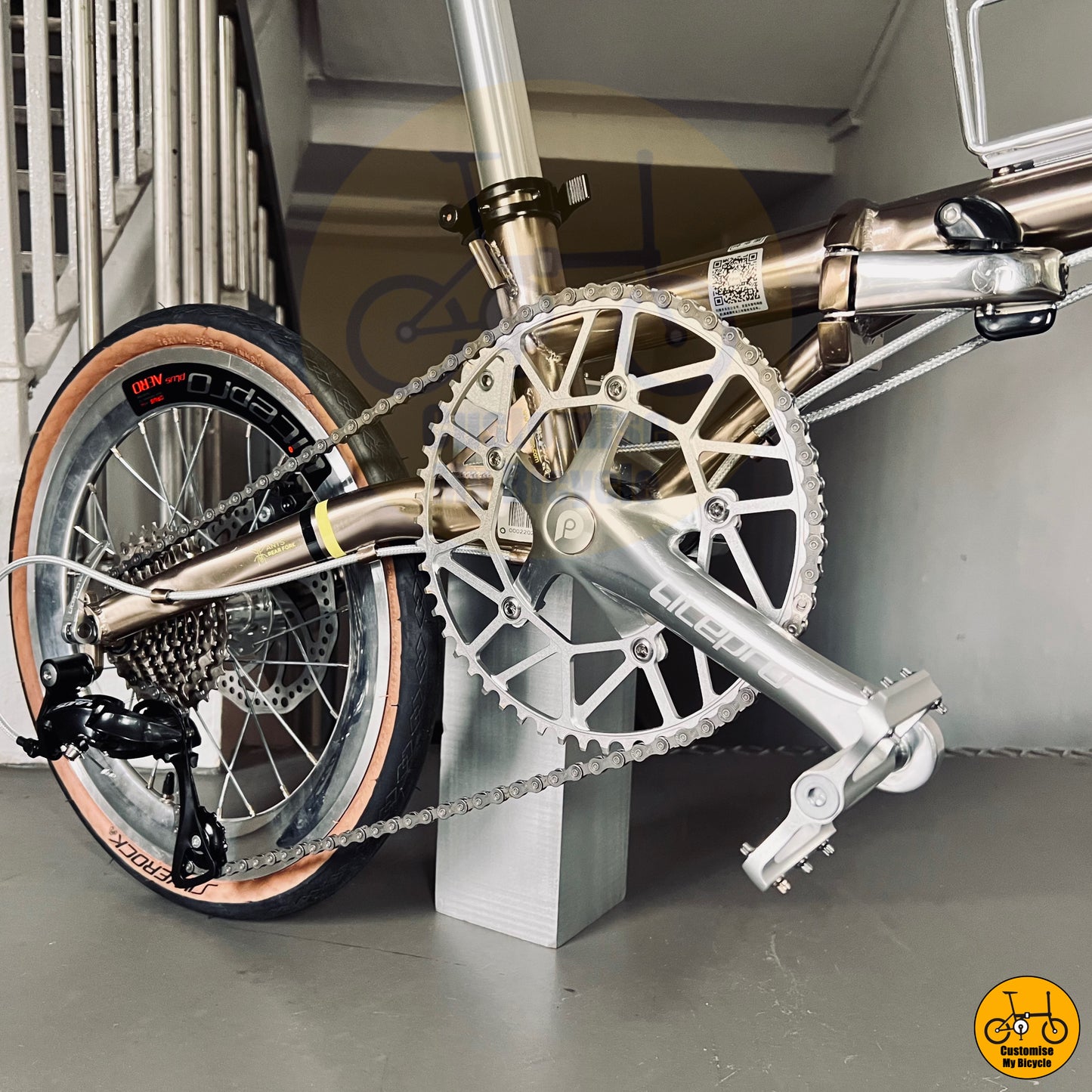 Fnhon Gust 18” • Shimano 9s • Titanium Gold