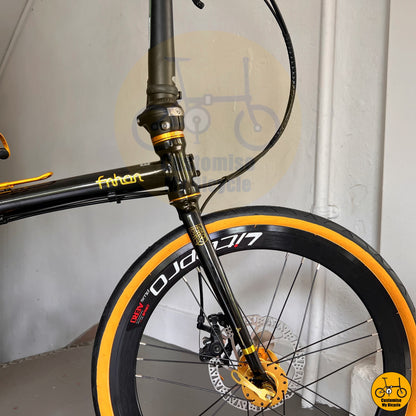 🔥11.11🔥 Fnhon Gust 22” • Shimano 9s • Black Gold