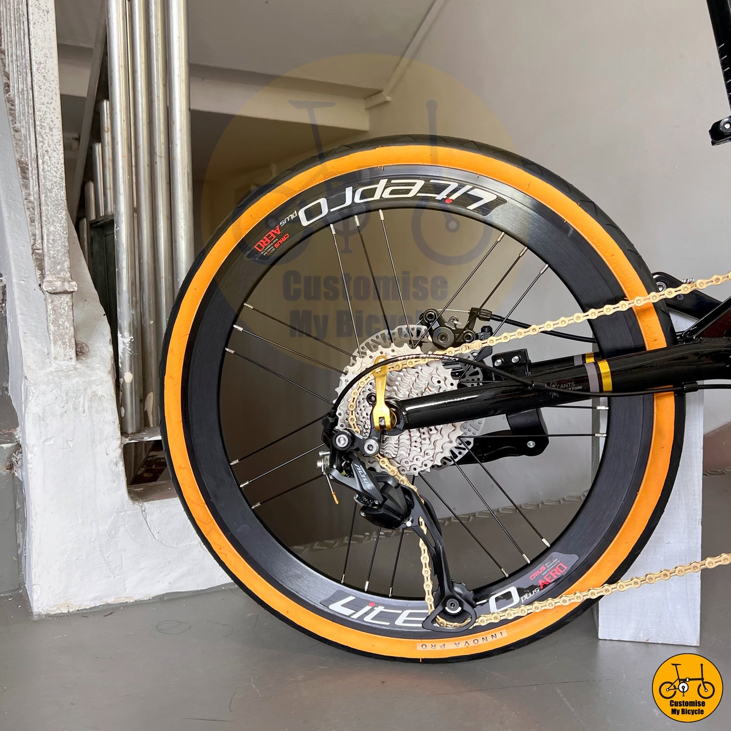 🔥11.11🔥 Fnhon Gust 22” • Shimano 9s • Black Gold