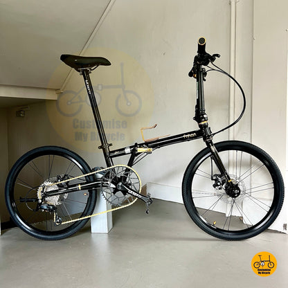 Fnhon Gust 22-inch foldable bike with low profile wheelset for smooth PCN rides