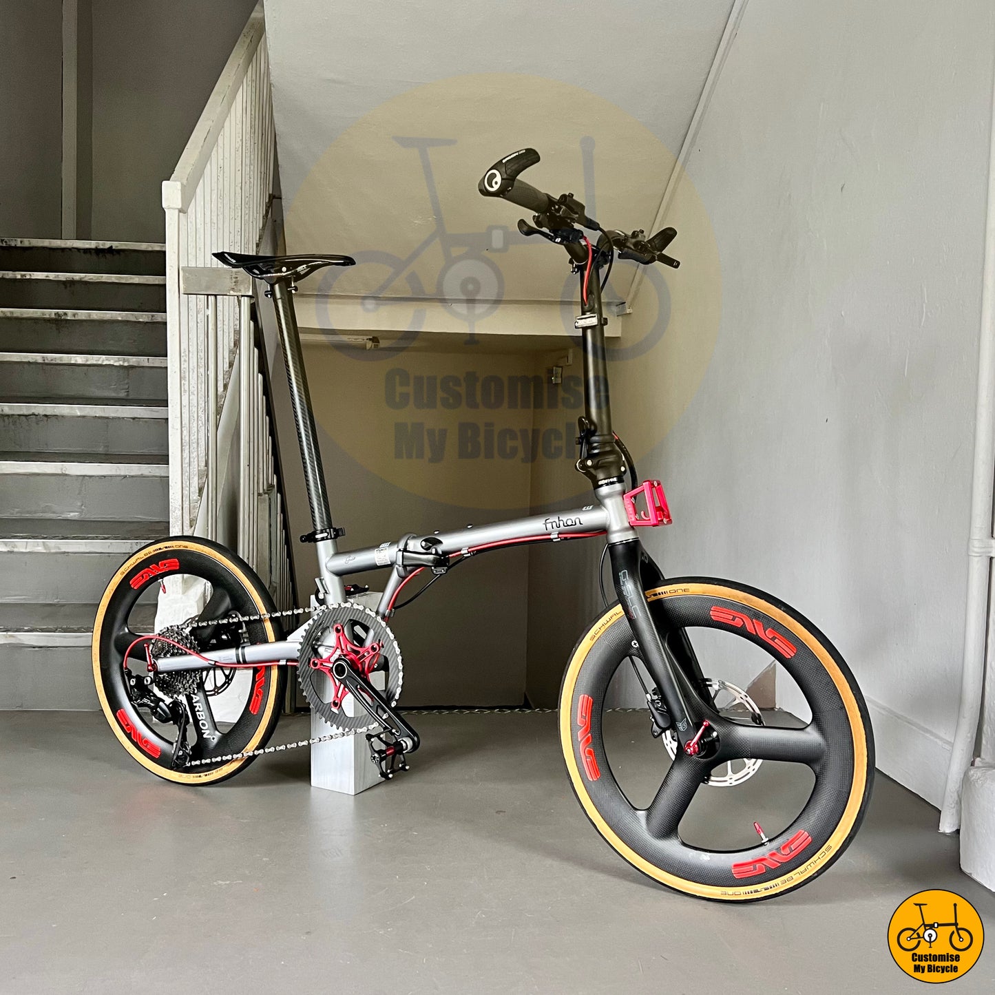 Fnhon Gust 20-inch Foldie – Shimano 105 11-Speed High-Spec Performance
