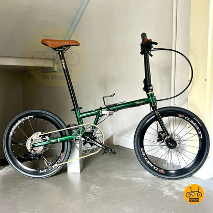 Emerald Green fnhon Gust 20" 451 folding bike