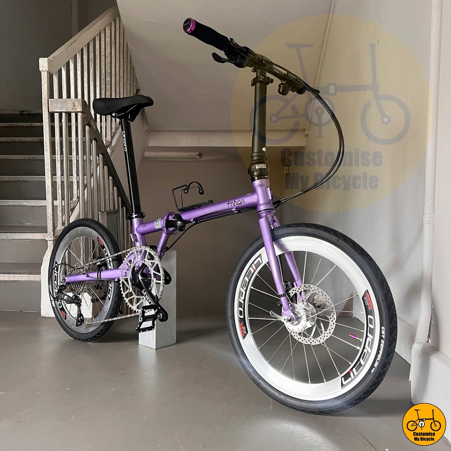 Fnhon Gust 22” • Shimano 9s • Lavender Purple