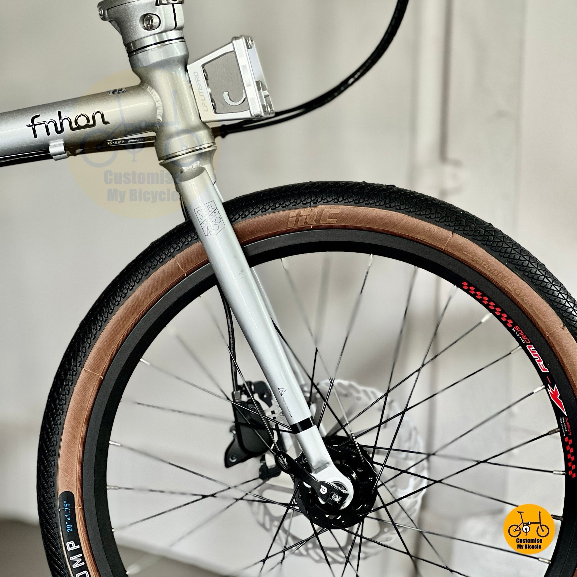 IRC tyre on Fnhon Gust