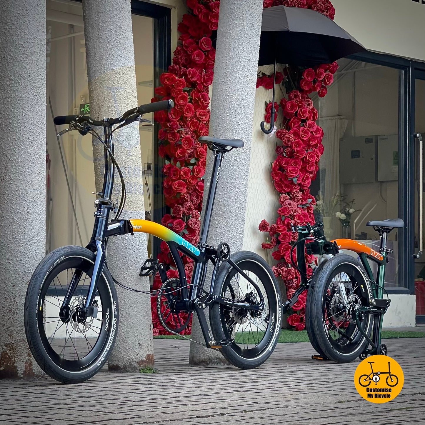 Fnhon GT20 Aurora Blue 10 gears with hydraulic brake