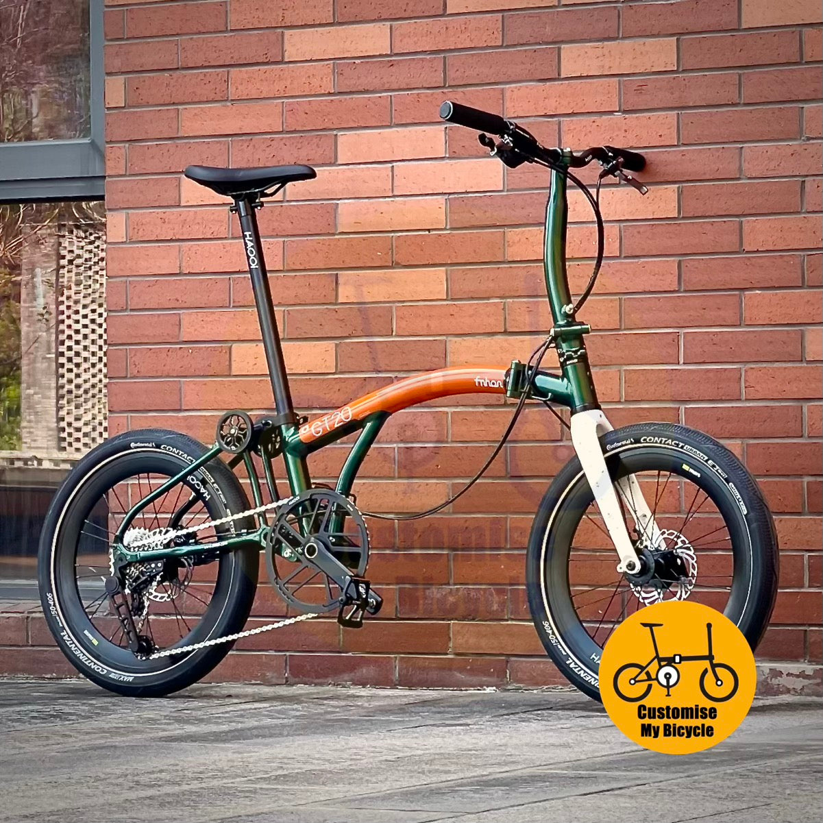 PRE-ORDER • Fnhon GT20 • 10 Gears • Orange Teal