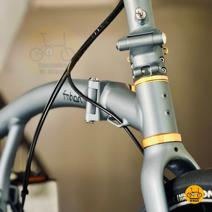 🔥PRE-ORDER🔥 Fnhon GT20 20” • Shimano 10s • Titanium Grey & Gold